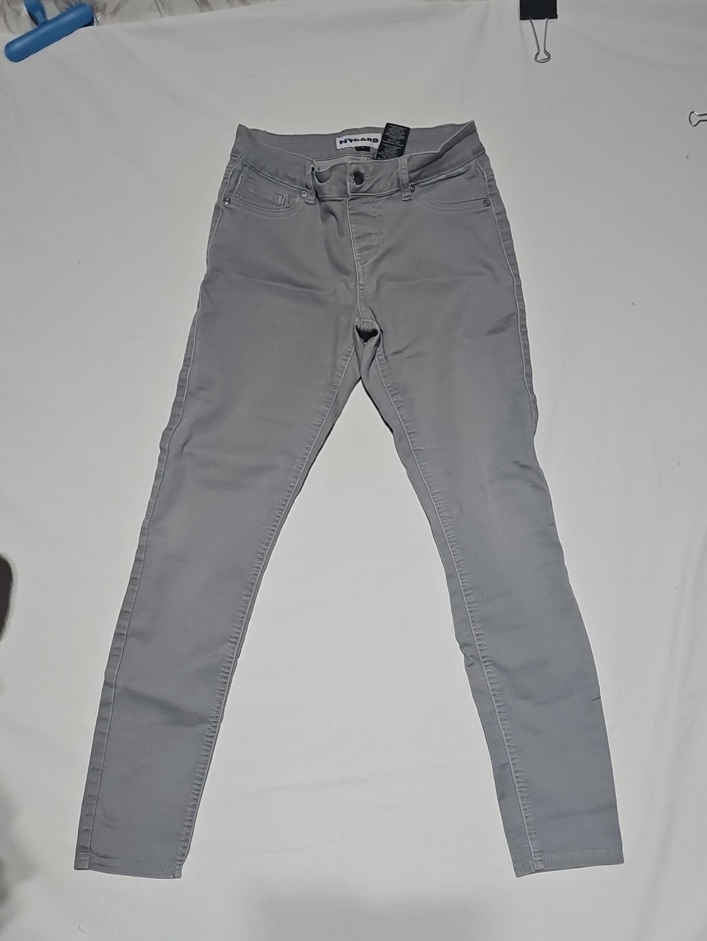 Peter Nygard Light Gray Skinny Jeans